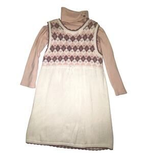 Janie and Jack Girls Knit Sweater Dress Size 3T